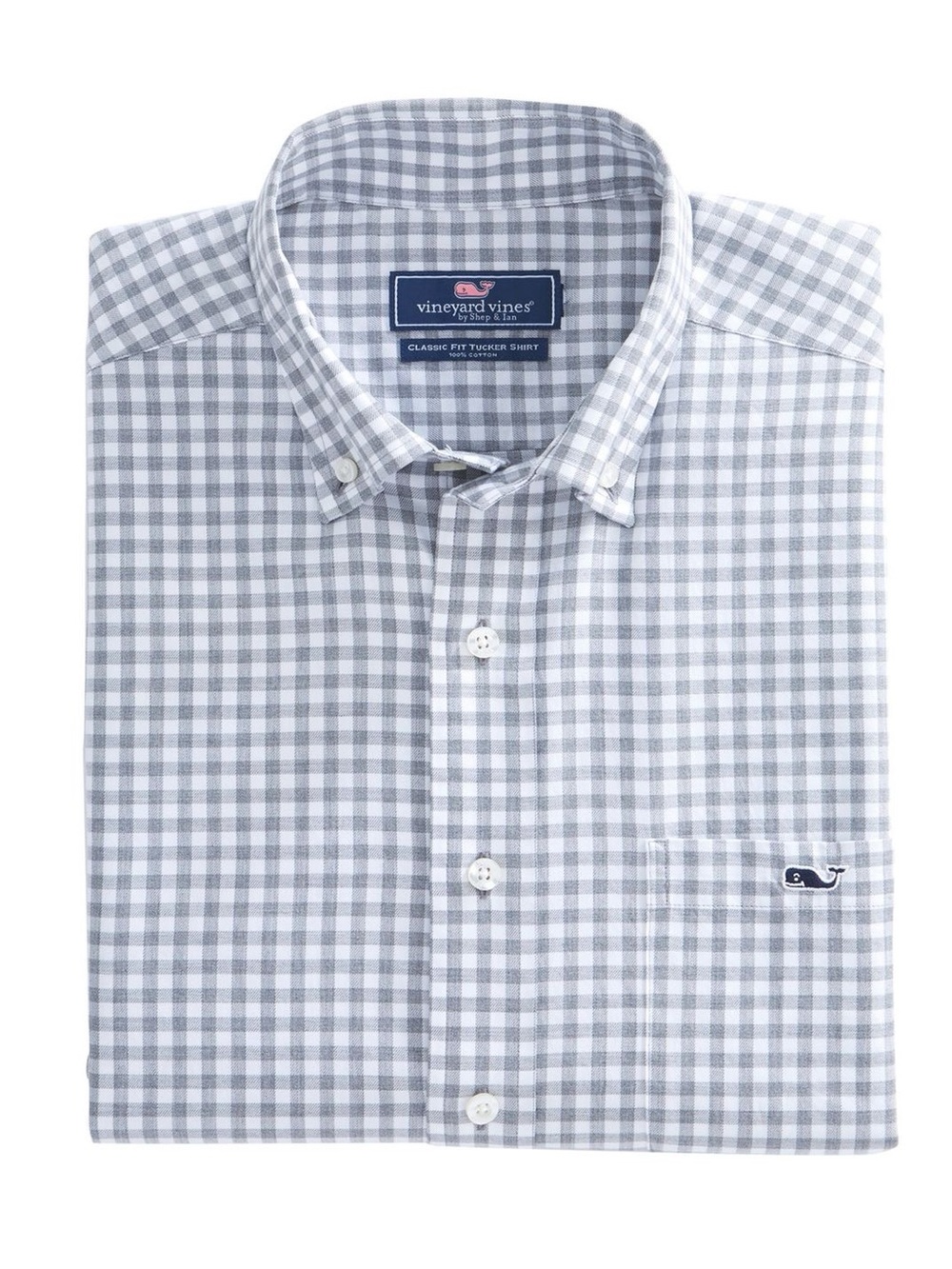 Vineyard Vines on-the-Go Nylon Gingham Shirt